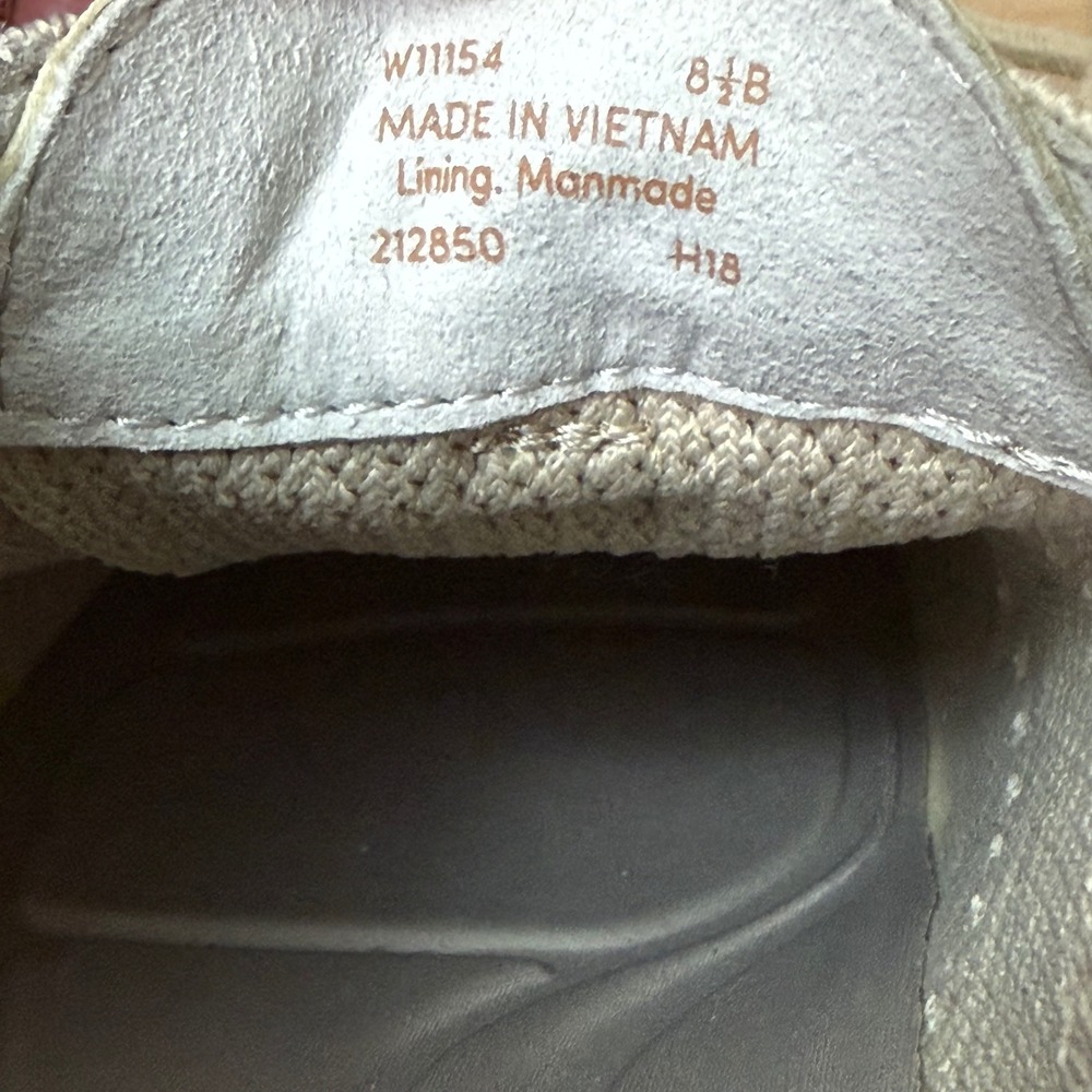 Cole Haan Women's 2 Zerogrand Knit Sneakers Tan Gold Lace Up Casual Shoes ‎ 8.5 - Picture 9 of 9